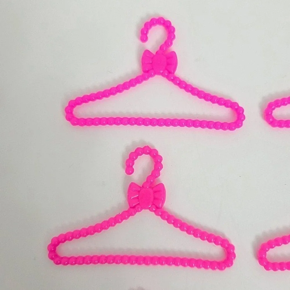 NWOT Barbie Pink Doll‎ Clothes Hangers Lot (Set of 21)